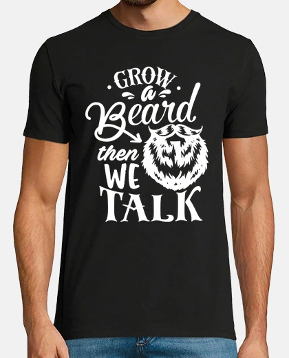Playera Hipster Barba Barbas Beard Men Beards