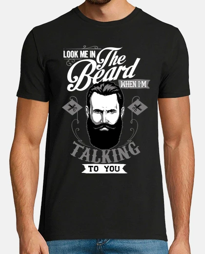 Playera Hipster Barber Shop Estilo Retro Bearded Barba