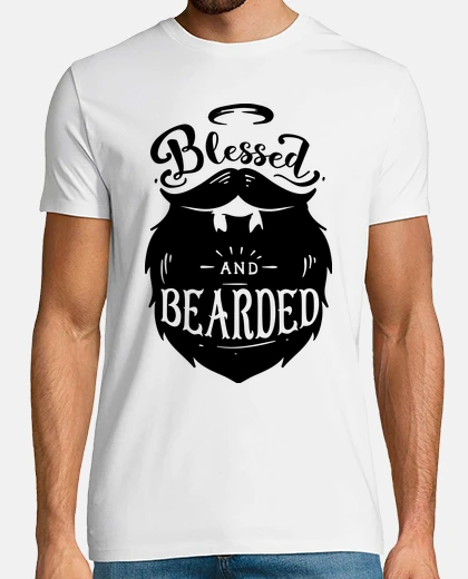 Playera Hipster Bearded Men Barba 