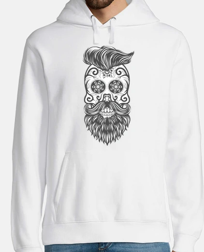 Sudadera Hipster sugar skull 1