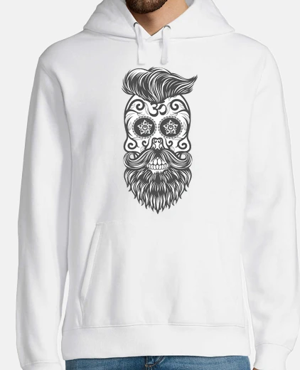 Sudadera Hipster sugar skull 3