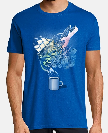 Tee-shirt histoires au café