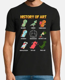 history of art with dinosaurs english