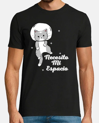 T-shirt Ho bisogno del mio gatto o di uno spazi