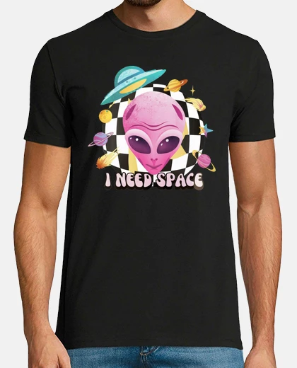 T-shirt ho bisogno di spazio-2