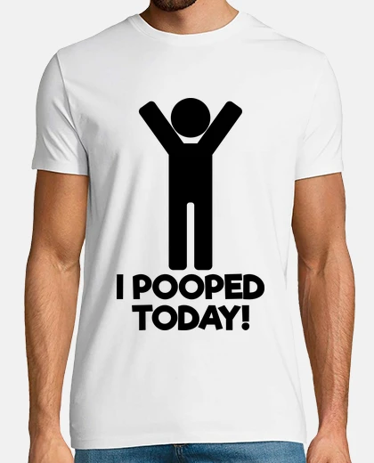 T-shirt ho fatto la cacca oggi