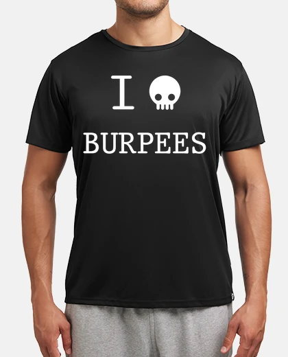 T-shirt ho hat e burpees - vestibilità cross