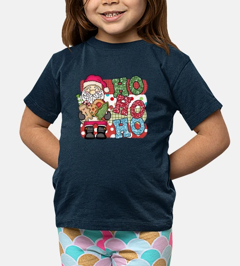 Vêtements ho ho ho le père noël t-shirts enfant