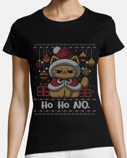 Playera ho ho no christmas