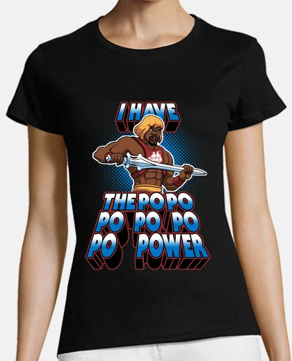 T-shirt ho il power popopopopopo - heman