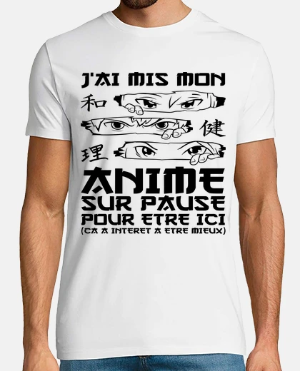 T-shirt ho messo il mio anime nel manga umoristico in pausa