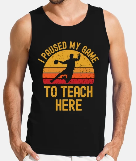 T-shirt ho messo in pausa la pallamano per inse