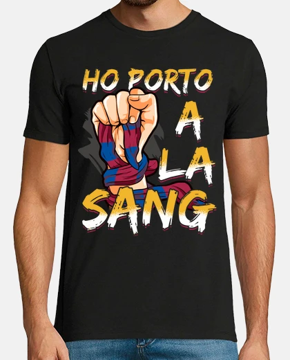 Camiseta Ho Porto A La Sang Colores Deportes Culé Fútbol En Calalà