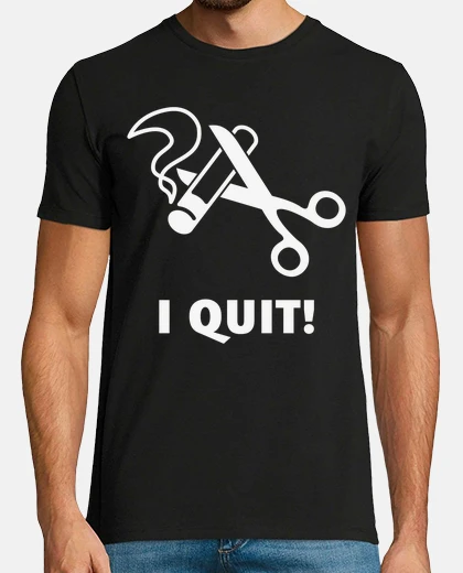 T-shirt ho smesso - ex fumatore - smetto di fum