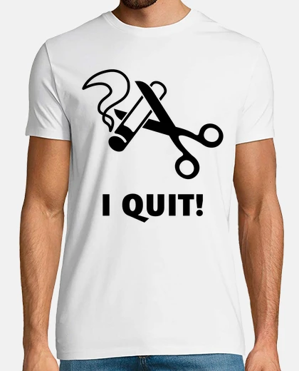 T-shirt ho smesso - ex fumatore - smetto di fum