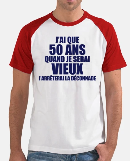 T-shirt Ho solo 50 anni quando sono vecchio