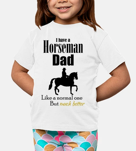 Abbigliamento Ho un papà cavaliere come uno normale m