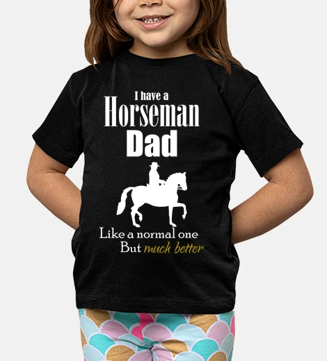 Abbigliamento Ho un papà cavaliere come uno normale m