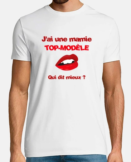 T-shirt Ho una nonna top model