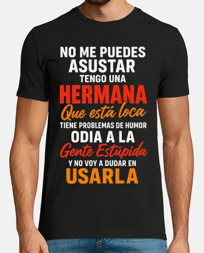 T-shirt ho una sorella pazza, un regalo divertente per la famiglia