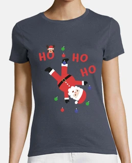 ho ho ho santa claus christmas t-shirt
