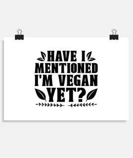 ho menzionato il veganismo a base veget