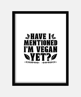 ho menzionato il veganismo a base veget
