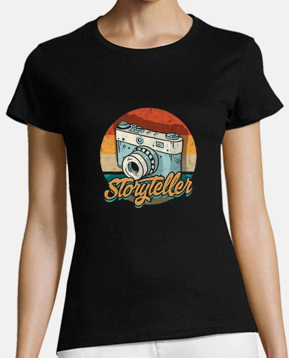 T-shirt hobby della fotografia della macchina f