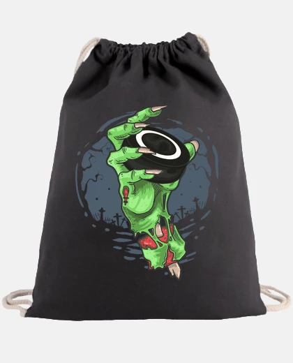 Bag hockey halloween zombie costume