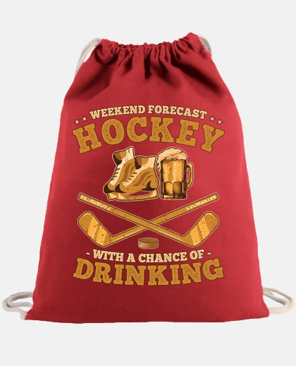 Bag hockey hielo y cerveza deporte
