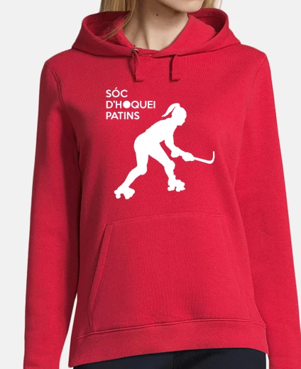 Sudadera Hockey Patines Fem blanco