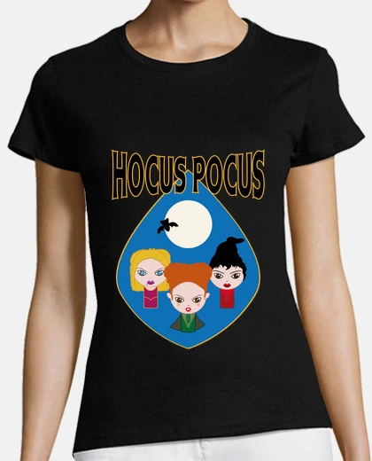 T-shirt hocus pocus - sorelle sanderson - manica corta