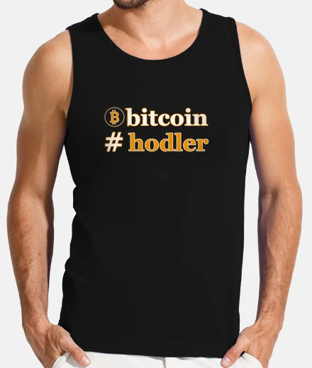 T-shirt hodler bitcoin