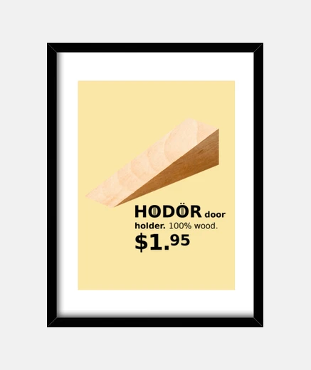Framed hod&ouml;r (ikea)