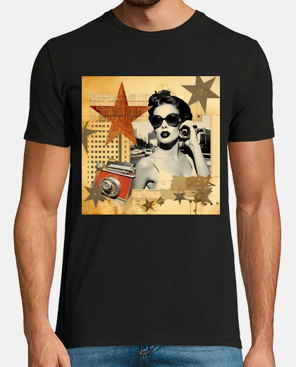 Tee-shirt Hollywood années 50 top ten des stars les meilleures 