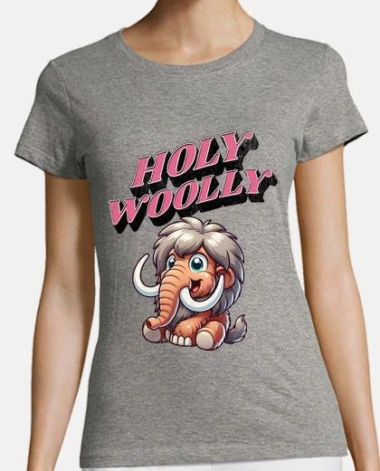 Playera Holy Woolly Mammoth Funny Cute