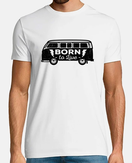 Camiseta hombre - van nacido para vivir