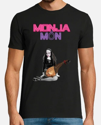 Camiseta negra hombre sale