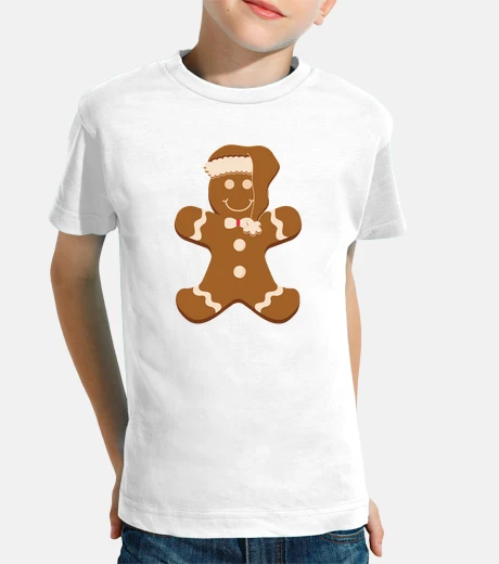 Ropa Hombre de jengibre con gorro navideno