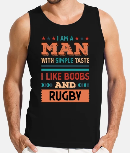 Camiseta hombre divertido al que le gustan las t
