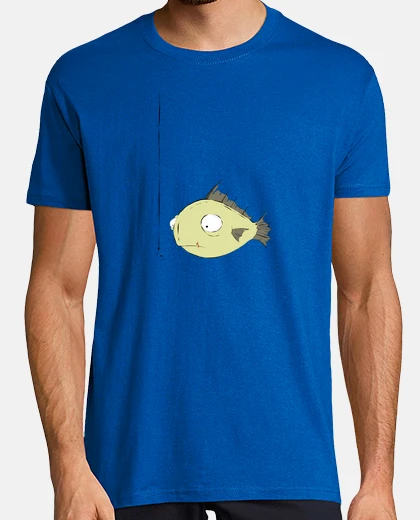 Camiseta hombre enganchado camiseta