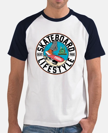 Camiseta Hombre, estilo béisbol, Lifestyle