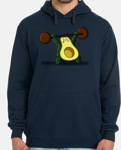 Sudadera Hombre, jersey con capucha, azul marino