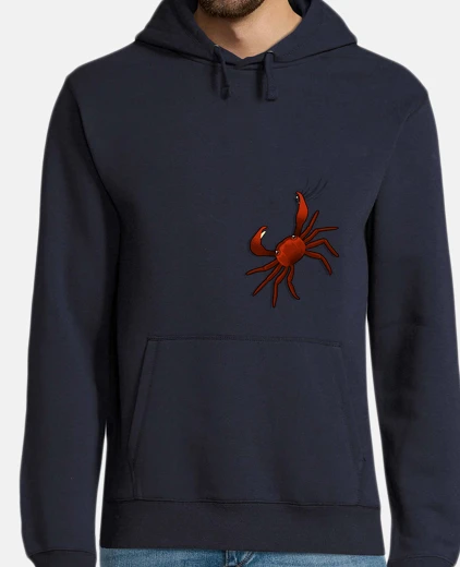 Sudadera Hombre, jersey con capucha, azul marino