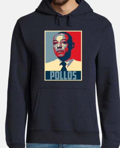 Sudadera Hombre, jersey con capucha, azul marino