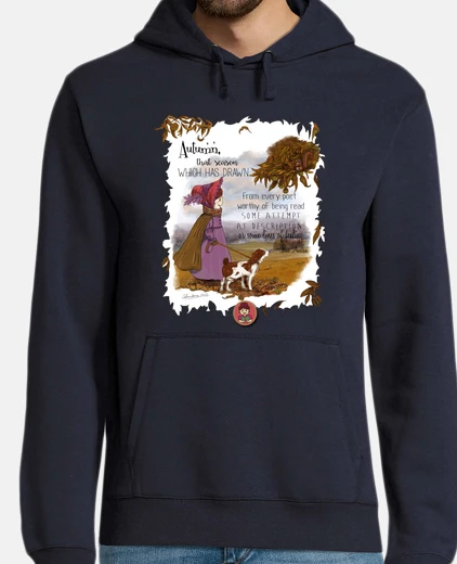 Hombre, jersey con capucha, azul marino