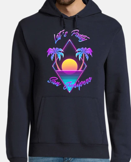 Sudadera Hombre, jersey con capucha, azul marino