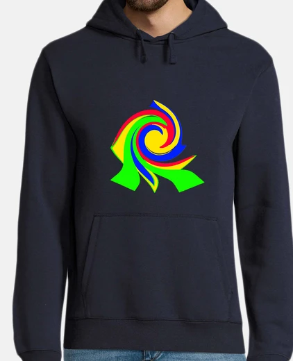 Hombre, jersey con capucha, azul marino