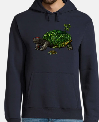 Sudadera Hombre, jersey con capucha, azul marino