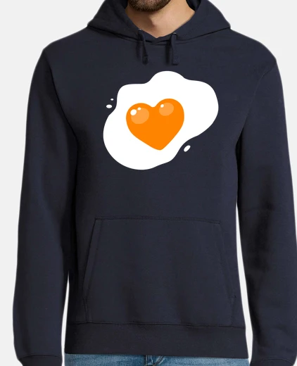 Sudadera Hombre, jersey con capucha, azul marino